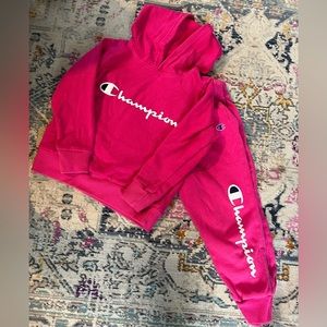 4T Champion sweatsuit